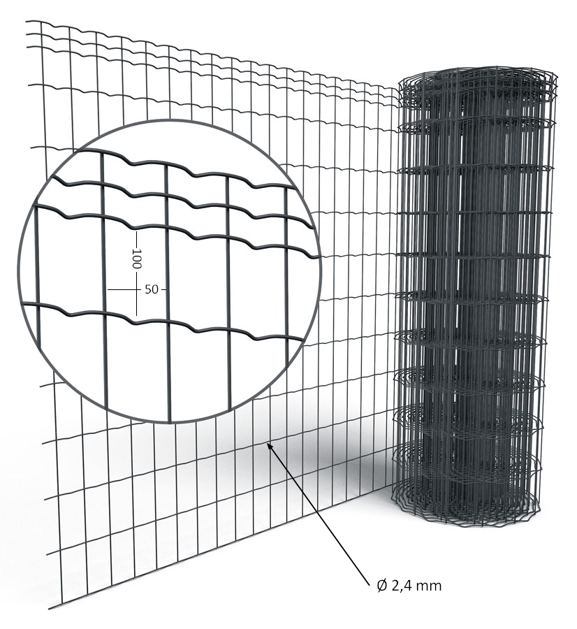 Grillage axial residence-1m50-25ml-Grillage axial residence-1m50-25ml