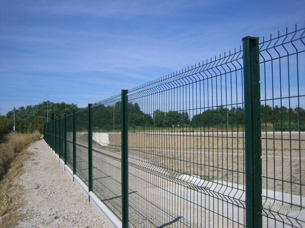 Panneau de clôture rigide verte H203xL200cm