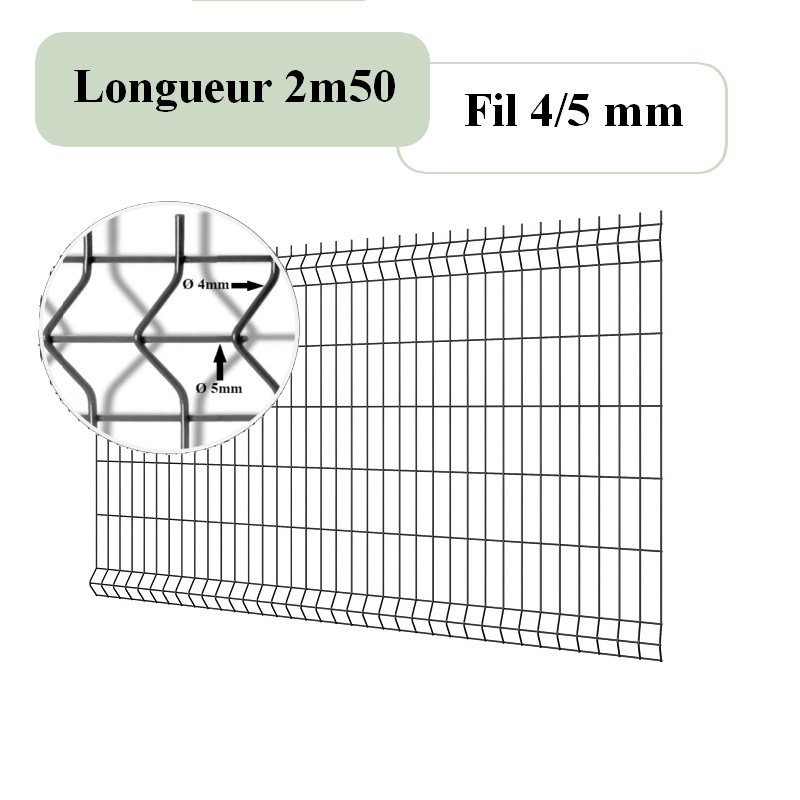 Panneaux rigides fil 4/5 mm