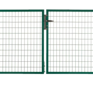 Portail grillagé 2,00 m VERT - Passage 3m