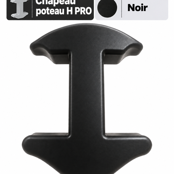 Chapeau pour poteau H PRO